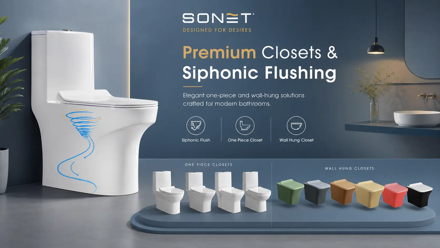 Designer wash basins