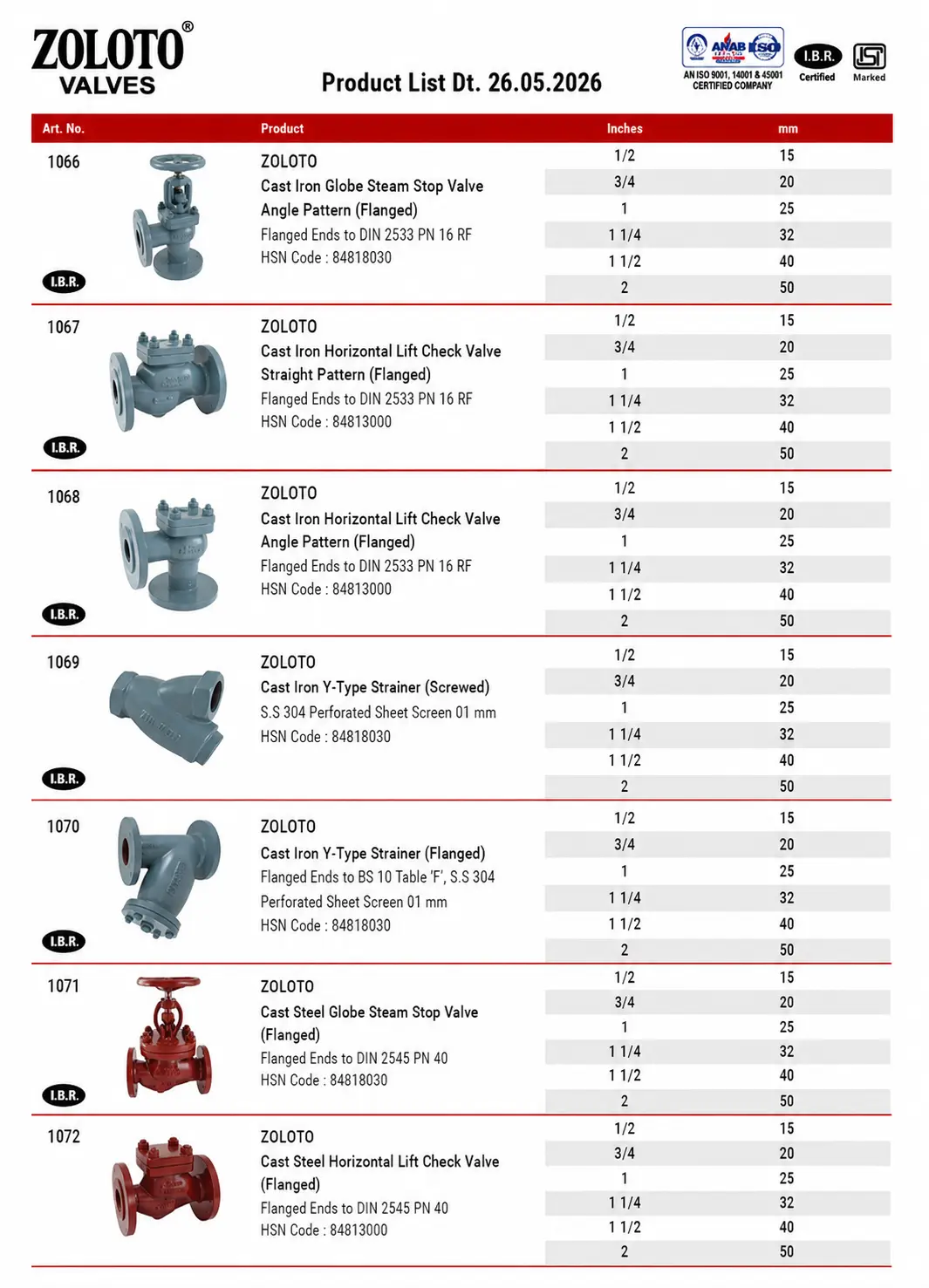 Zoloto Valve 5